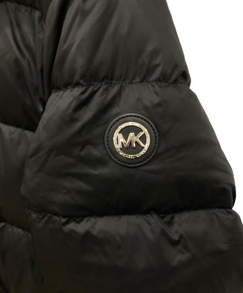 MICHAEL MICHAEL KORS（マイケル マイケルコース）MICHAEL MICHAEL KORS (マイケル マイケルコース) フーデッドダウンコート ブラック サイズ:Lの古着・服飾アイテム