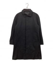 A.A.R（アール）の古着「カシミヤステンカラーコート」｜ブラック