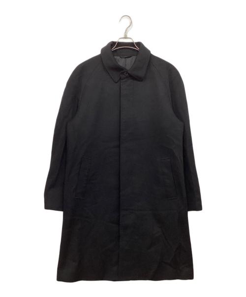 A.A.R（アール）A.A.R (アール) カシミヤステンカラーコート ブラック サイズ:Lの古着・服飾アイテム