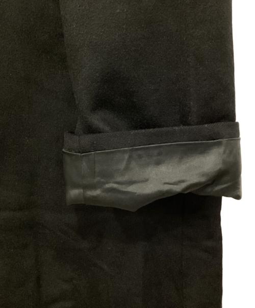 A.A.R（アール）A.A.R (アール) カシミヤステンカラーコート ブラック サイズ:Lの古着・服飾アイテム