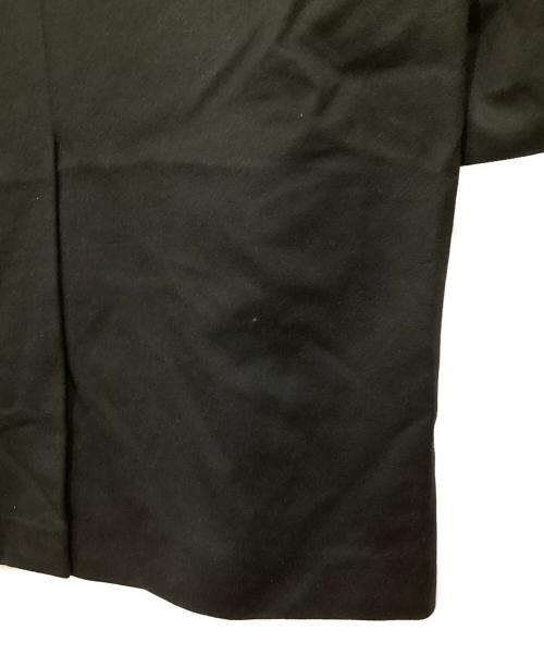 A.A.R（アール）A.A.R (アール) カシミヤステンカラーコート ブラック サイズ:Lの古着・服飾アイテム