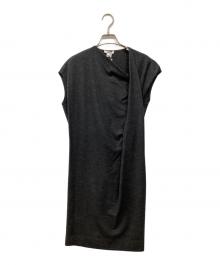 HELMUT LANG（ヘルムートラング）の古着「変形ノースリーブワンピース」｜グレー