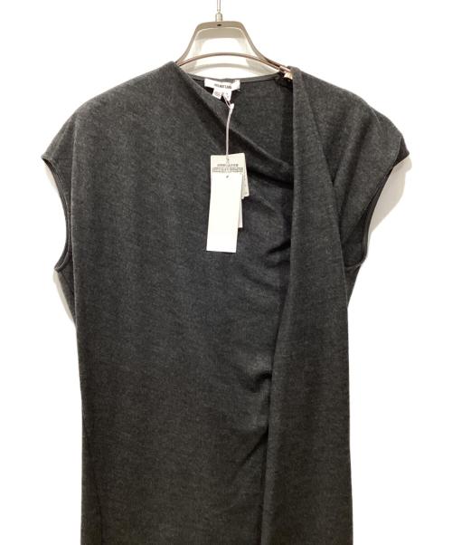 HELMUT LANG（ヘルムートラング）HELMUT LANG (ヘルムートラング) 変形ノースリーブワンピース グレー サイズ:Pの古着・服飾アイテム