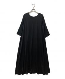 Ameri（アメリ）の古着「2WAY CURTAIN VOLUME DRESS」｜ブラック