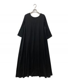 中古・古着通販】AMERI (アメリ) 2WAY CURTAIN VOLUME DRESS ブラック
