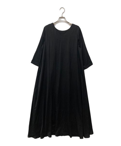 Ameri（アメリ）AMERI (アメリ) 2WAY CURTAIN VOLUME DRESS ブラック サイズ:Mの古着・服飾アイテム