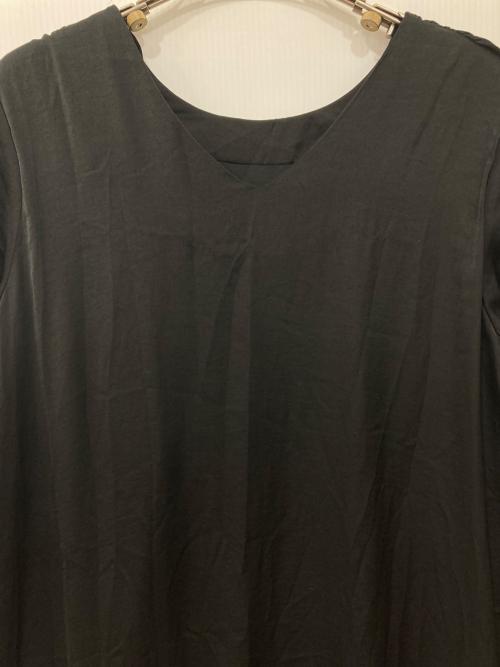 Ameri（アメリ）AMERI (アメリ) 2WAY CURTAIN VOLUME DRESS ブラック サイズ:Mの古着・服飾アイテム