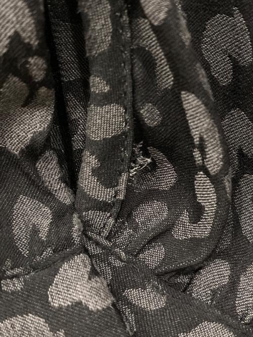 ALL SAINTS（オールセインツ）ALL SAINTS (オールセインツ) ニコラ レオパード ドレス グレー サイズ:SMALLの古着・服飾アイテム