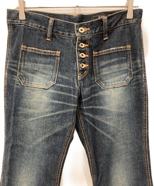 SLIDER（スライダー）SLIDER (スライダー) ベルボトムデニム インディゴ サイズ:31の古着・服飾アイテム