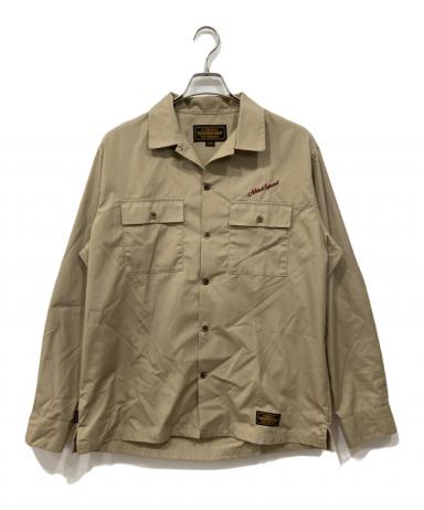 NEIGHBORHOOD Ｌサイズ ワークシャツ 半袖 ベージュ ネイバーフッド 中古・古着通販】NEIGHBORHOOD (ネイバーフッド) クラシックワーク