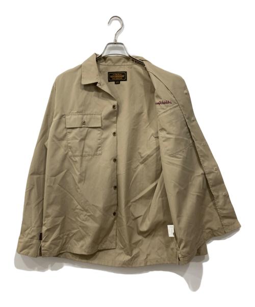 NEIGHBORHOOD（ネイバーフッド）NEIGHBORHOOD (ネイバーフッド) クラシックワークシャツ ベージュ サイズ:Lの古着・服飾アイテム