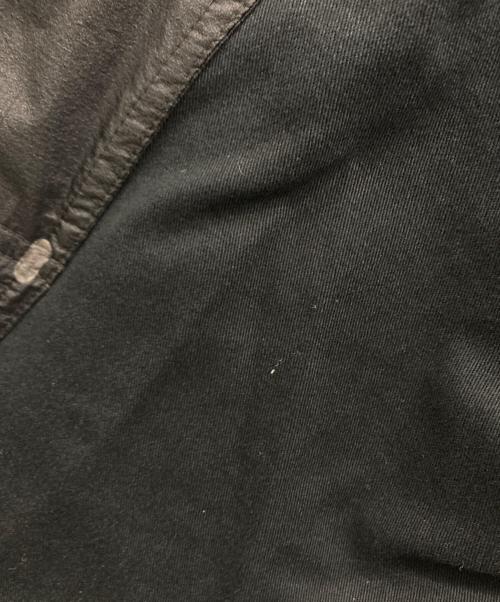 NIKE（ナイキ）NIKE (ナイキ) OFFWHITE (オフホワイト) ナイロン切替コットンカーゴロングパンツ ブラック サイズ:SIZE Sの古着・服飾アイテム