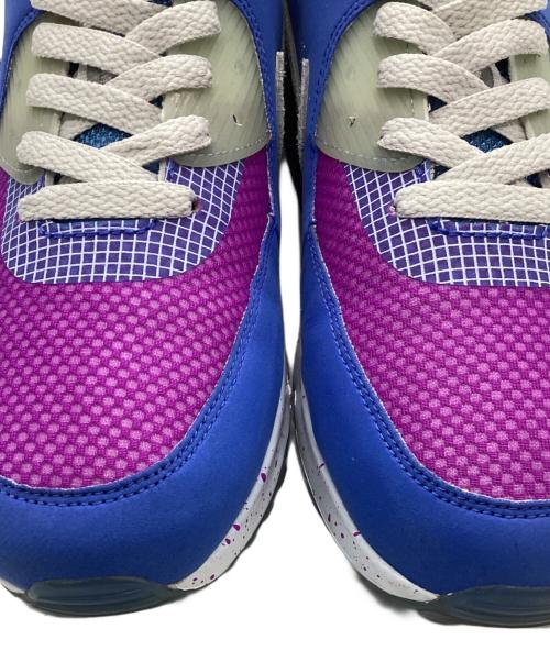 NIKE（ナイキ）NIKE (ナイキ) UNDEFEATED (アンディフィーテッド) Air Max 90 / エア マックス 90 ブルー×パープル サイズ: 28cmの古着・服飾アイテム