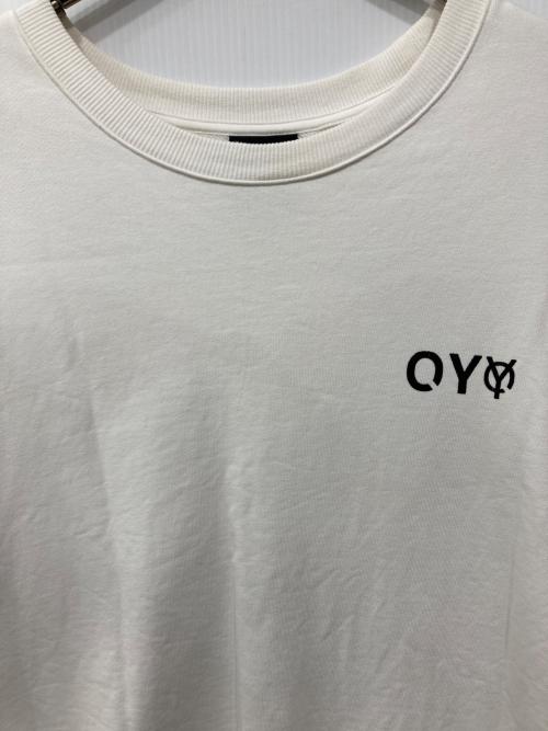 OY（オーワイ）OY (オーワイ) クルーネックスウェット ホワイト サイズ:不明の古着・服飾アイテム