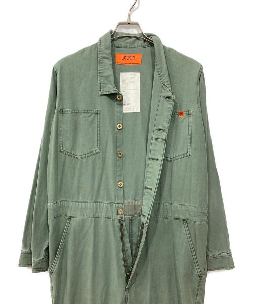 UNIVERSAL OVERALL（ユニバーサルオーバーオール）UNIVERSAL OVERALL (ユニバーサルオーバーオール) ジャンプスーツ カーキ サイズ:EXTRA SMALLの古着・服飾アイテム