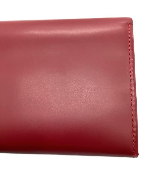 BURBERRY（バーバリー）BURBERRY (バーバリー) 2つ折り財布 レッドの古着・服飾アイテム