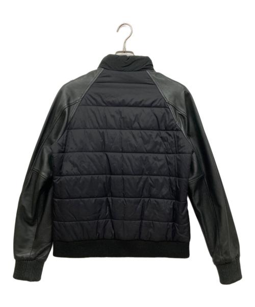 UNDERCOVER（アンダーカバー）UNDERCOVER (アンダーカバー) レザースリーブジャケット ブラック サイズ:2の古着・服飾アイテム