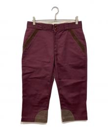 Dickies×eYe COMME des GARCONS JUNYAWATANABE MAN（ディッキーズ×アイ コム デ ギャルソン ジュンヤ ワタナベ マン）の古着「クロップドパンツ」｜ボルドー
