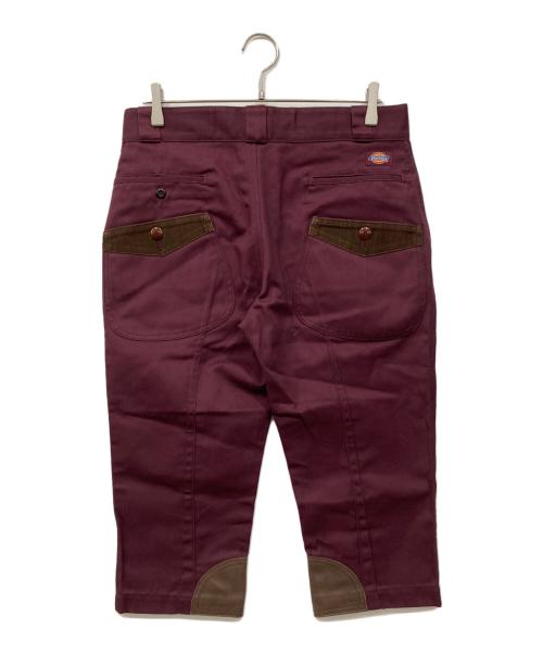 Dickies（ディッキーズ）Dickies (ディッキーズ) eYe COMME des GARCONS JUNYAWATANABE MAN (アイ コム デ ギャルソン ジュンヤ ワタナベ マン) クロップドパンツ ボルドー サイズ:Sの古着・服飾アイテム