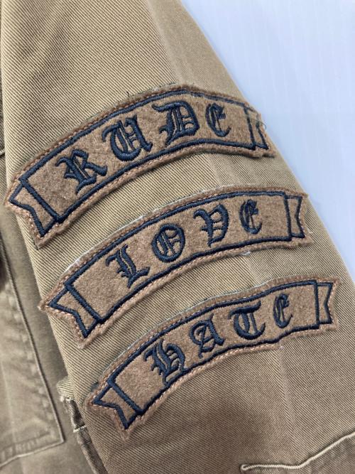 RUDE GALLERY（ルードギャラリー）RUDE GALLERY (ルードギャラリー) ミリタリージャケット グリーン サイズ:2の古着・服飾アイテム