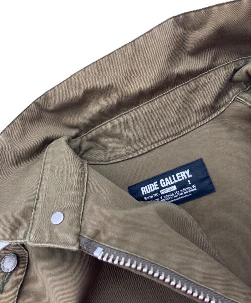 RUDE GALLERY（ルードギャラリー）RUDE GALLERY (ルードギャラリー) ミリタリージャケット グリーン サイズ:2の古着・服飾アイテム