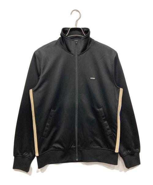 stussy（ステューシー）stussy (ステューシー) Textured Rib トラックジャケット ブラック サイズ:Sの古着・服飾アイテム