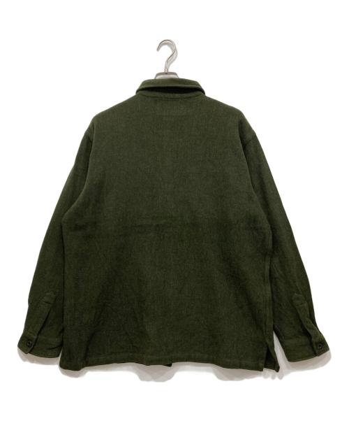 POLO SPORT（ポロスポーツ）POLO SPORT (ポロスポーツ) ウールコットンシャツ カーキ サイズ:Lの古着・服飾アイテム