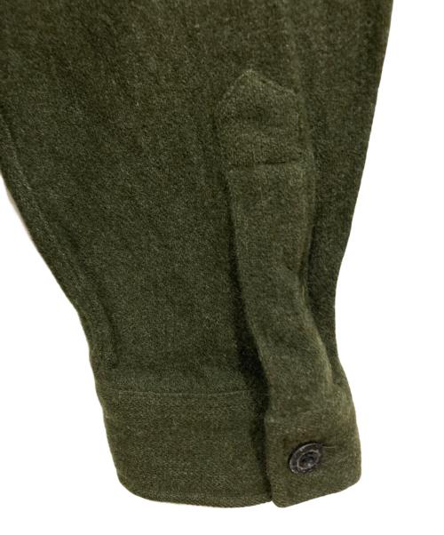 POLO SPORT（ポロスポーツ）POLO SPORT (ポロスポーツ) ウールコットンシャツ カーキ サイズ:Lの古着・服飾アイテム