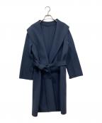 CUCITO AMANO×'S Max Maraクチート・ア・マーノ×エスマックスマーラ）の古着「ウールロングコート」｜ネイビー