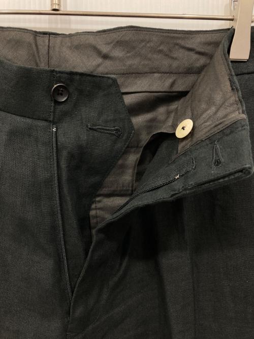 POLO RALPH LAUREN（ポロ・ラルフローレン）POLO RALPH LAUREN (ポロ・ラルフローレン) リネンパンツ ブラック サイズ:32の古着・服飾アイテム