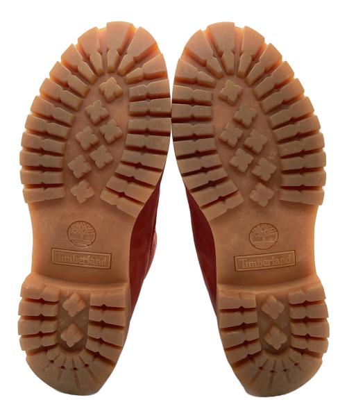 Timberland（ティンバーランド）Timberland (ティンバーランド) レースアップブーツ レッド サイズ:SIZE 8Wの古着・服飾アイテム