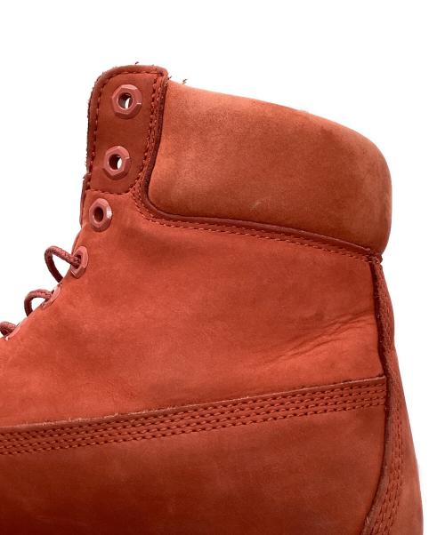 Timberland（ティンバーランド）Timberland (ティンバーランド) レースアップブーツ レッド サイズ:SIZE 8Wの古着・服飾アイテム
