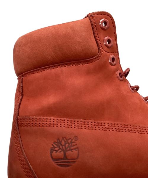 Timberland（ティンバーランド）Timberland (ティンバーランド) レースアップブーツ レッド サイズ:SIZE 8Wの古着・服飾アイテム