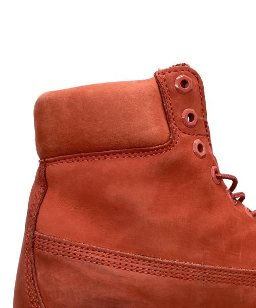 Timberland（ティンバーランド）Timberland (ティンバーランド) レースアップブーツ レッド サイズ:SIZE 8Wの古着・服飾アイテム