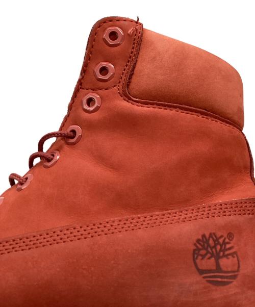 Timberland（ティンバーランド）Timberland (ティンバーランド) レースアップブーツ レッド サイズ:SIZE 8Wの古着・服飾アイテム