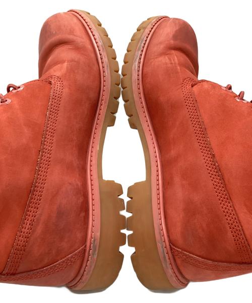 Timberland（ティンバーランド）Timberland (ティンバーランド) レースアップブーツ レッド サイズ:SIZE 8Wの古着・服飾アイテム