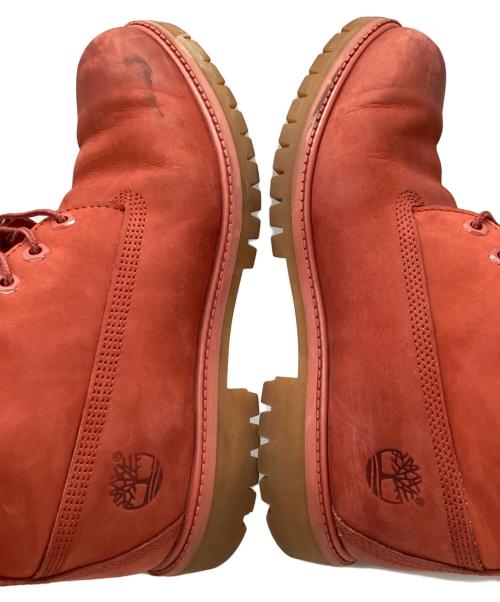Timberland（ティンバーランド）Timberland (ティンバーランド) レースアップブーツ レッド サイズ:SIZE 8Wの古着・服飾アイテム