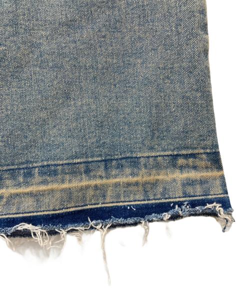 NOS COULEURS（ノ クールール）NOS COULEURS (ノ クールール) WIDE DENIM SHORTS / ワイド デニム ショーツ インディゴ サイズ:2の古着・服飾アイテム