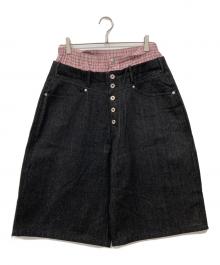 Ballsy.Brothers（ボールジーブラザーズ）の古着「Trunks Docking Baggy Jorts / トランクスドッキングバギージョーツ」｜インディゴ