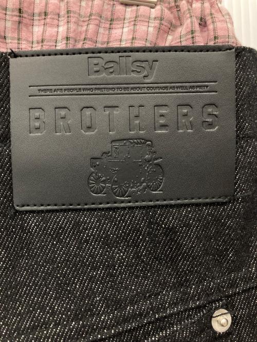 Ballsy.Brothers（ボールジーブラザーズ）BALLSY.BROTHERS (ボールジーブラザーズ) Trunks Docking Baggy Jorts / トランクスドッキングバギージョーツ インディゴ サイズ:Lの古着・服飾アイテム