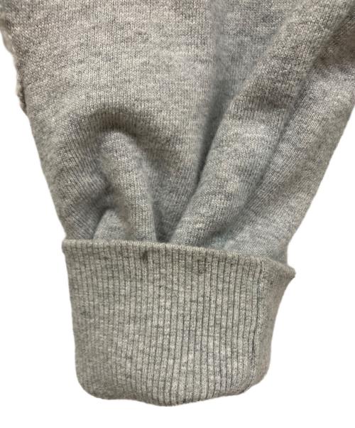 Ballsy.Brothers（ボールジーブラザーズ）BALLSY.BROTHERS (ボールジーブラザーズ) Boxing pocket short length zip hoodie / ボクシングポケットショートレングスジップフーディー グレー サイズ:Lの古着・服飾アイテム