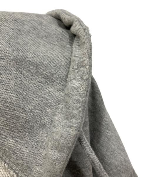 Ballsy.Brothers（ボールジーブラザーズ）BALLSY.BROTHERS (ボールジーブラザーズ) Boxing pocket short length zip hoodie / ボクシングポケットショートレングスジップフーディー グレー サイズ:Lの古着・服飾アイテム