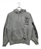 Schott×NEIGHBORHOOD×Kostas Seremetisショット×ネイバーフッド×コスタスセレメンティス）の古着「SWEAT PARKA LONG SLEEVE / スウェットパーカー ロングスリーブ」｜グレー