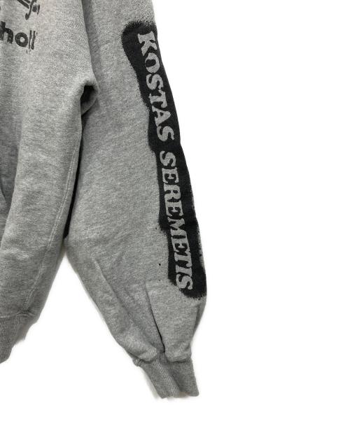 Schott（ショット）Schott NEIGHBORHOOD (ネイバーフッド) Kostas Seremetis (コスタスセレメンティス) SWEAT PARKA LONG SLEEVE / スウェットパーカー ロングスリーブ グレー サイズ:Mの古着・服飾アイテム