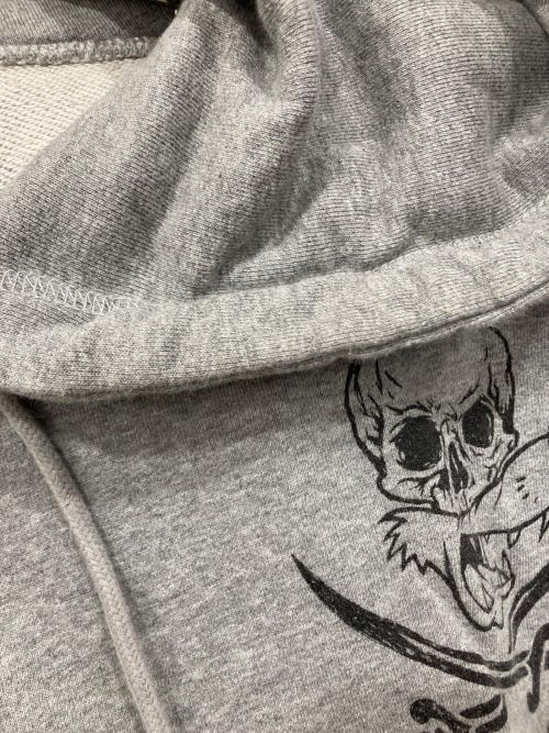 Schott（ショット）Schott NEIGHBORHOOD (ネイバーフッド) Kostas Seremetis (コスタスセレメンティス) SWEAT PARKA LONG SLEEVE / スウェットパーカー ロングスリーブ グレー サイズ:Mの古着・服飾アイテム