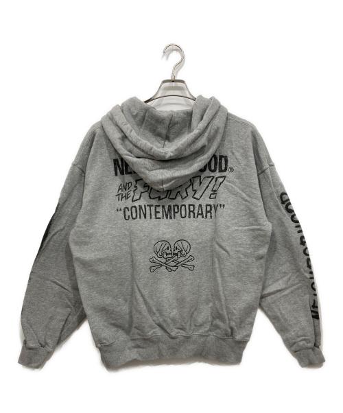 Schott（ショット）Schott NEIGHBORHOOD (ネイバーフッド) Kostas Seremetis (コスタスセレメンティス) SWEAT PARKA LONG SLEEVE / スウェットパーカー ロングスリーブ グレー サイズ:Mの古着・服飾アイテム
