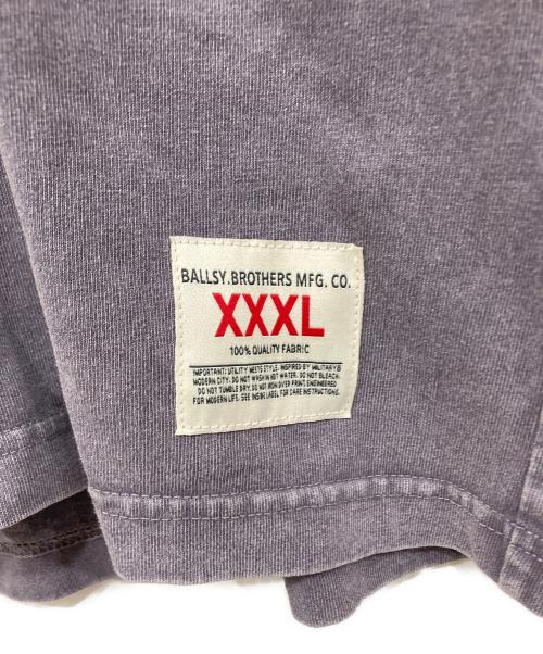 JERZEES（ジャージーズ）JERZEES (ジャージーズ) Ballsy.Brothers (ボールジーブラザーズ) Layered crew L/S T / レイヤードクルーL/S T グレー サイズ:3の古着・服飾アイテム