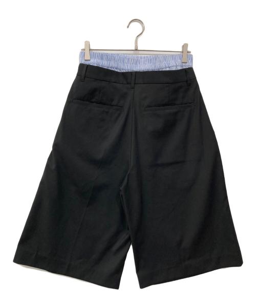 CAMPHOR WOOD（カンファーウッド）CAMPHOR WOOD (カンファーウッド) トランクスワイドスラックスショーツ ブラック サイズ:Mの古着・服飾アイテム