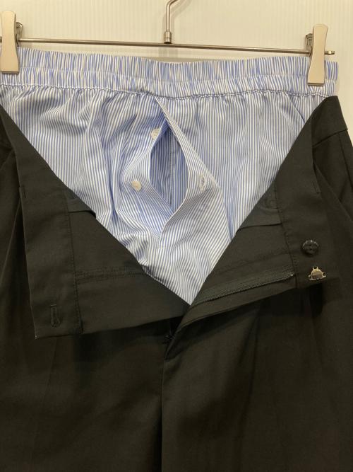 CAMPHOR WOOD（カンファーウッド）CAMPHOR WOOD (カンファーウッド) トランクスワイドスラックスショーツ ブラック サイズ:Mの古着・服飾アイテム