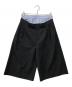 CAMPHOR WOOD（カンファーウッド）の古着「トランクスワイドスラックスショーツ」｜ブラック